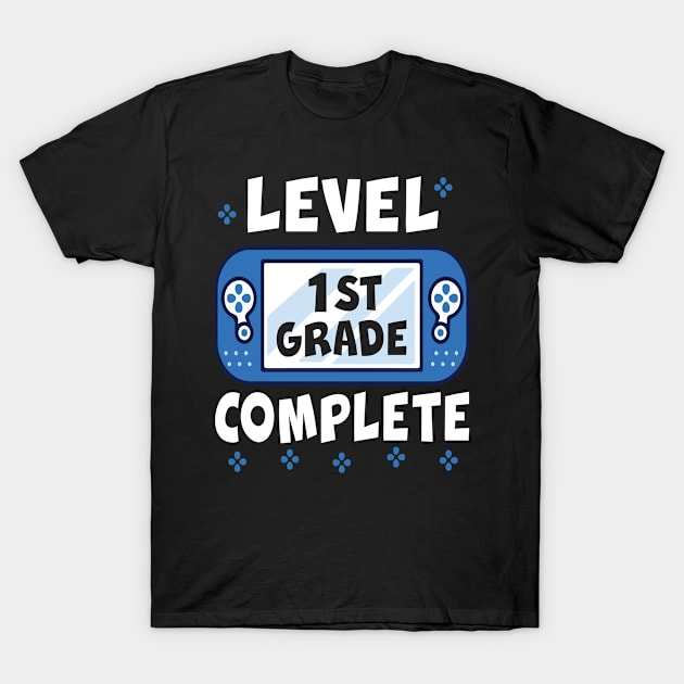 Gamer Senior Happy Class Of School Level 1st Grade Complete T-Shirt by tieushop091